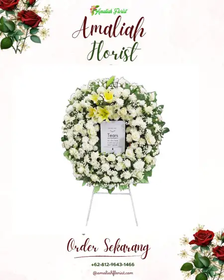 Krans Bunga Duka Cisimeut Raya